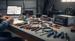 Vorbereitungen vor dem Einbau Autoradio