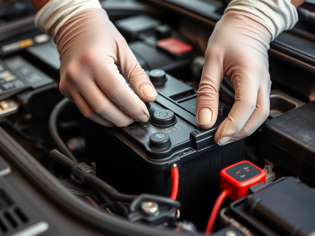 batterie wechseln auto