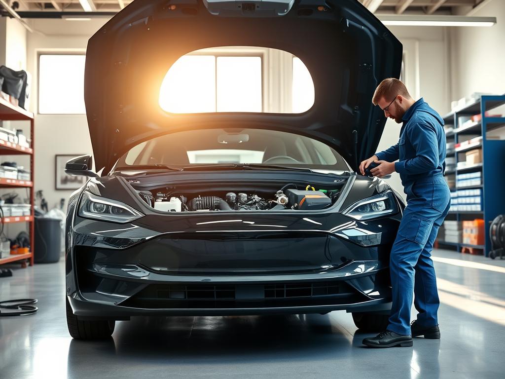 elektroauto wartung