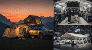 Zelte für Automobilfans – vielseitige Einsatzmöglichkeiten rund ums Auto