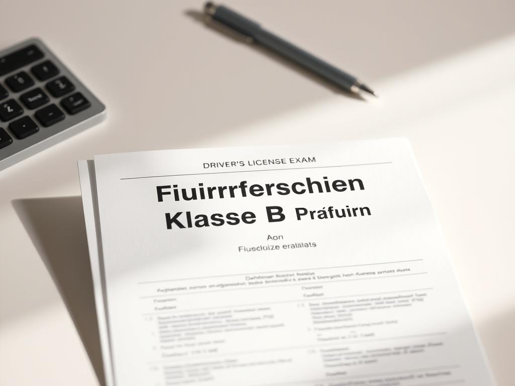 führerschein klasse b prüfung