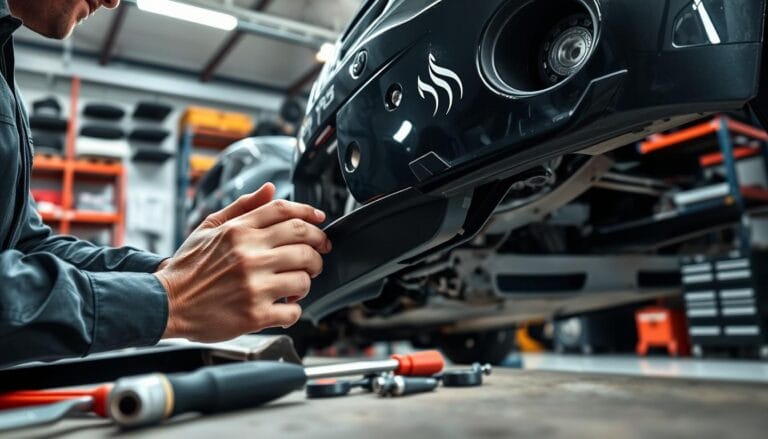 Stoßfänger demontieren